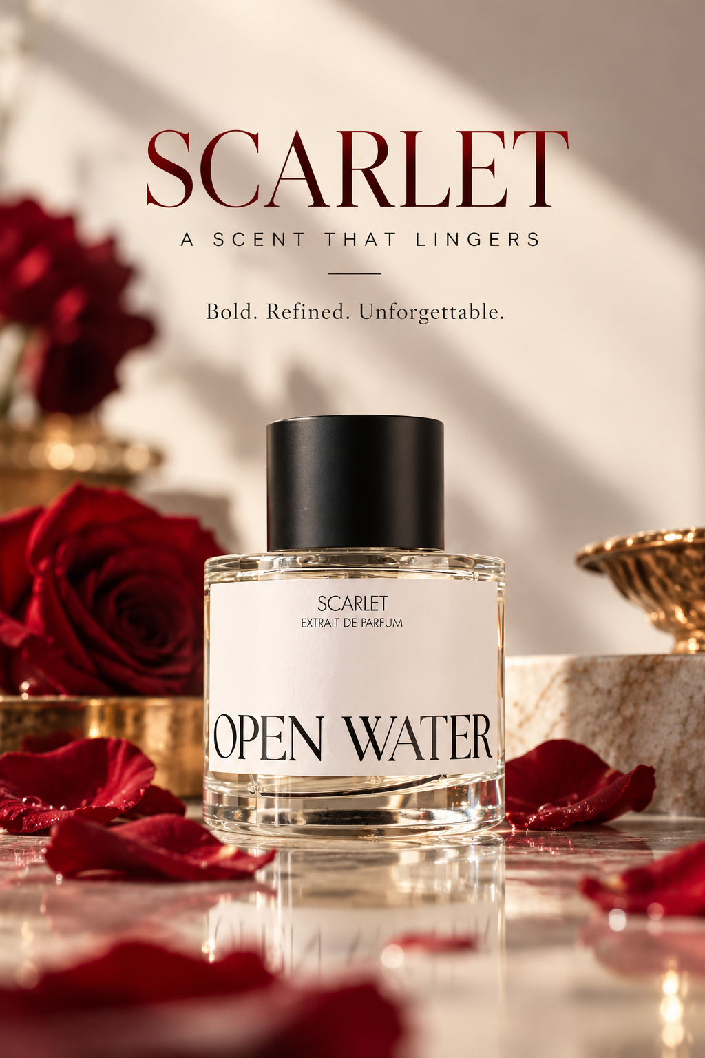 Open Water Scarlet 100 ml Extrait de Parfum bottle